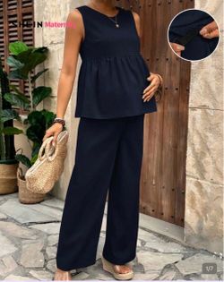 Two piece maternity set