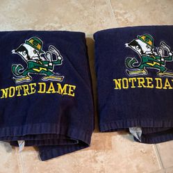 Notre Dame Towels and Wash Cloth