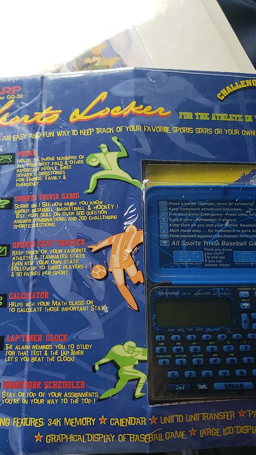 Sharp gg-30 calculator, etc.