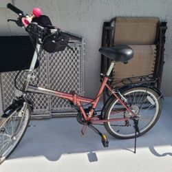 2 Folding  Bike 18 In With Bags  