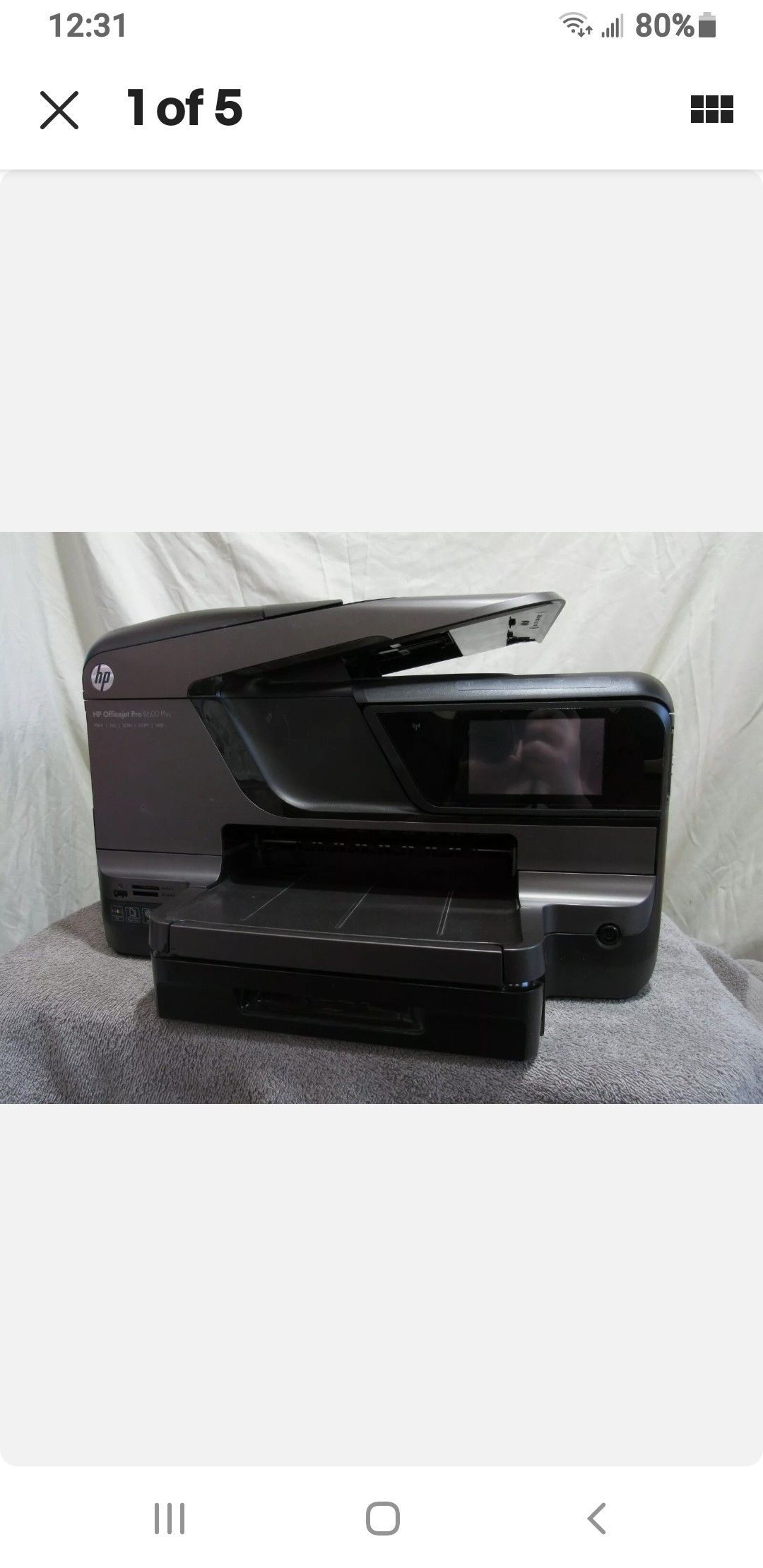 HP Officejet Pro 8600 Plus Wireless All-In-One Inkjet Printer
