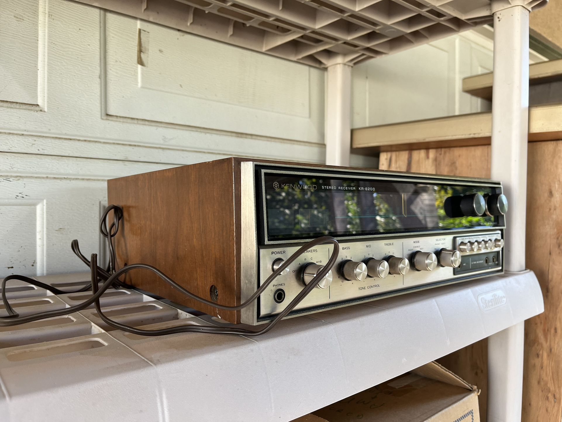 Vintage Kenwood Receiver