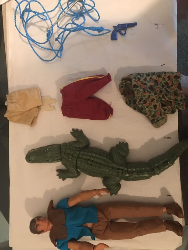 Vintage Big Jim 1973 toys/accessories