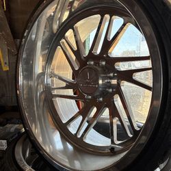 26 inch Rims with brand New tires