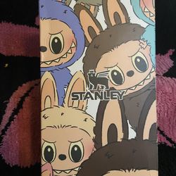 Brand New Inbox Original Labubu black Stanley comes with box. This is brand new.