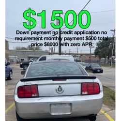 2010 Ford Mustang No Credit Application No Requirement