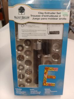 Walnut Hollow Clay Extruder Set