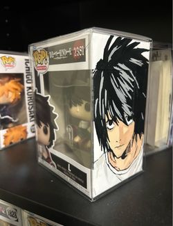 L Funko Pop Death Note Artwork