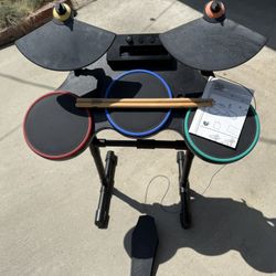 Guitar Hero Wireless Drum Kit Controller