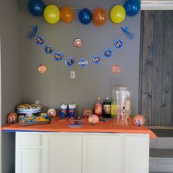 Nerf Party Decor For 5yr Old