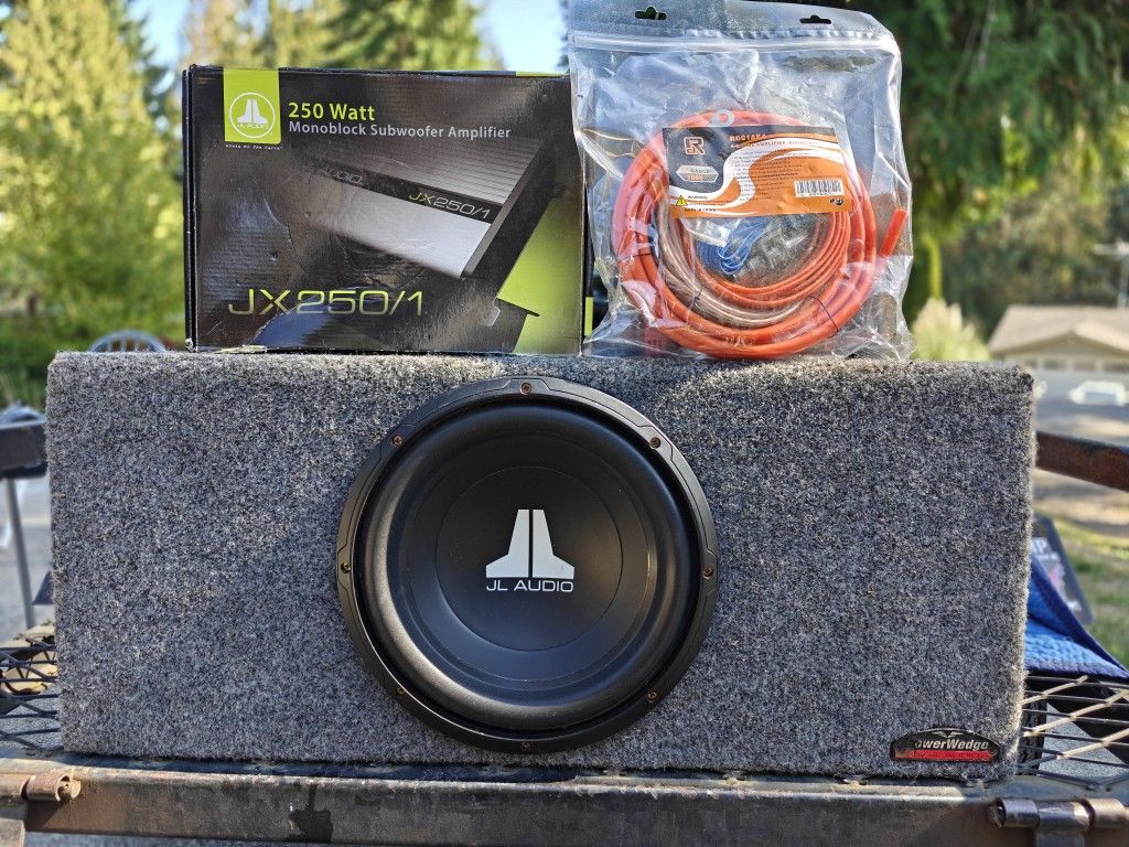 Complete JL Audio Bass Package