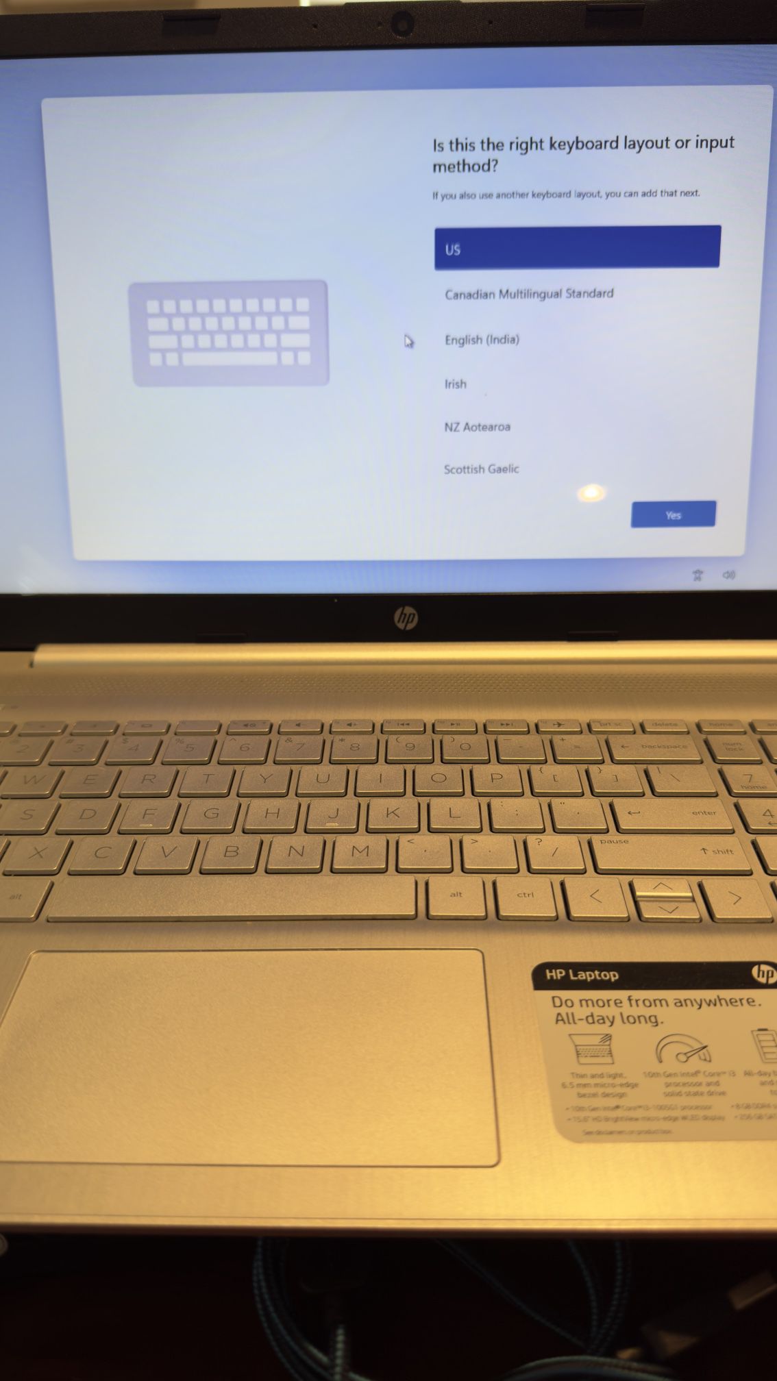 HP Laptop (Like New)
