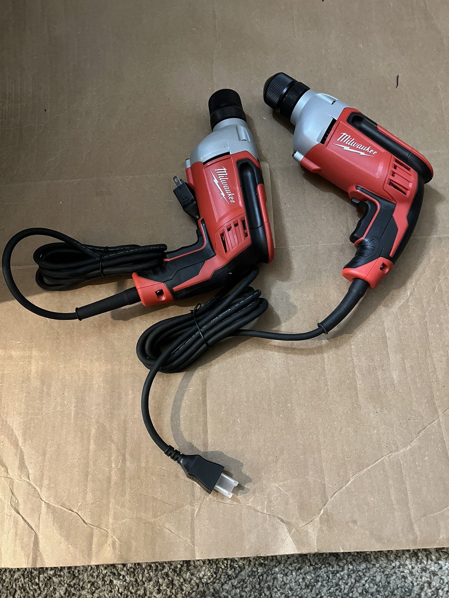 Milwaukee Electric 3/8” Drill. $65 EACH