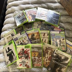 Xbox 360 game lot