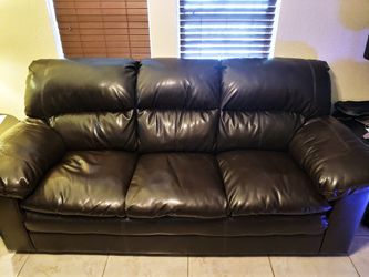 Leather sofa - Ashley