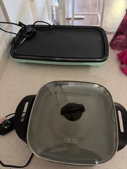 Dash Electric Pancake Griddle & Bella Nonstick Skillet Set