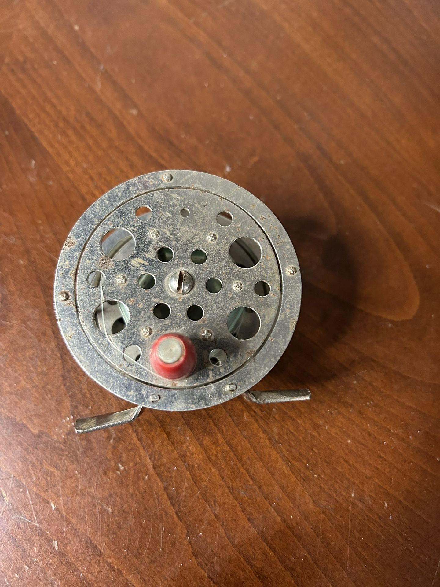 Skeleton fly reel - vintage, unbranded,  Made In USA