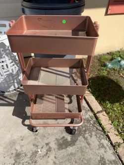Metal cart from Michael’s