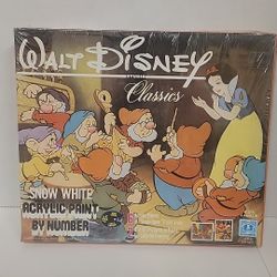 Vintage Snow White Paint By Number