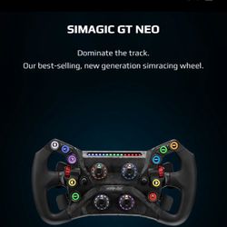📦 FOR SALE: Simagic GT NEO Sim Racing Wheel w/ Maglink - Lightly Used