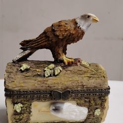 Small Eagle Trinket Box