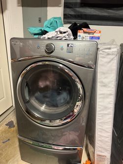 Washer and dryer
