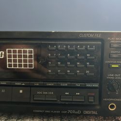 Sony 707ESD Digital CD Player 