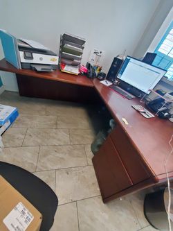 Industrial Desk And File 