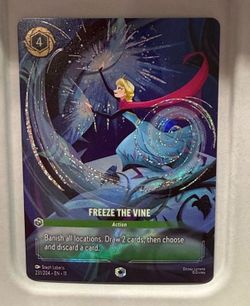 Freeze the Vine Enchanted Card