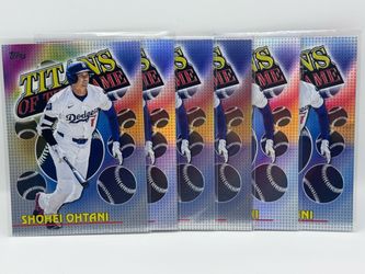 Los Angeles Dodgers Shohei Ohtani Card Lots