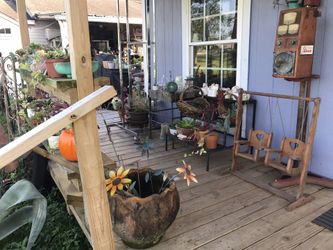 Backyardsale, antique &plants &others Saturday from 7AM to 7PM