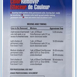 L’Oréal color remover