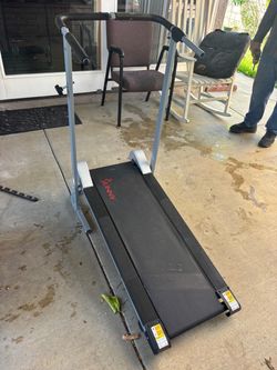Compact Foldable Manual Treadmill