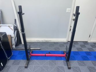 Squat rack adjustable complete Cheap!
