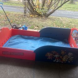 Paw patrol toddler Bed ..No mattress 