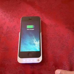 Iphone 5  For Verizon.  With Charging  Case