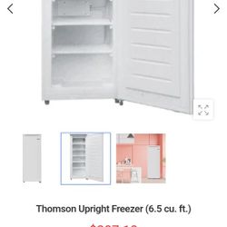 Freezer Upright Chest Refrigerator Cold Standing Ice Cold 