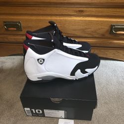 Air Jordan 14 Black Toes