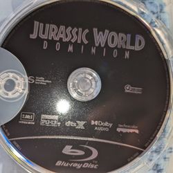Jurassic World Dominion Blu Ray Disc Only