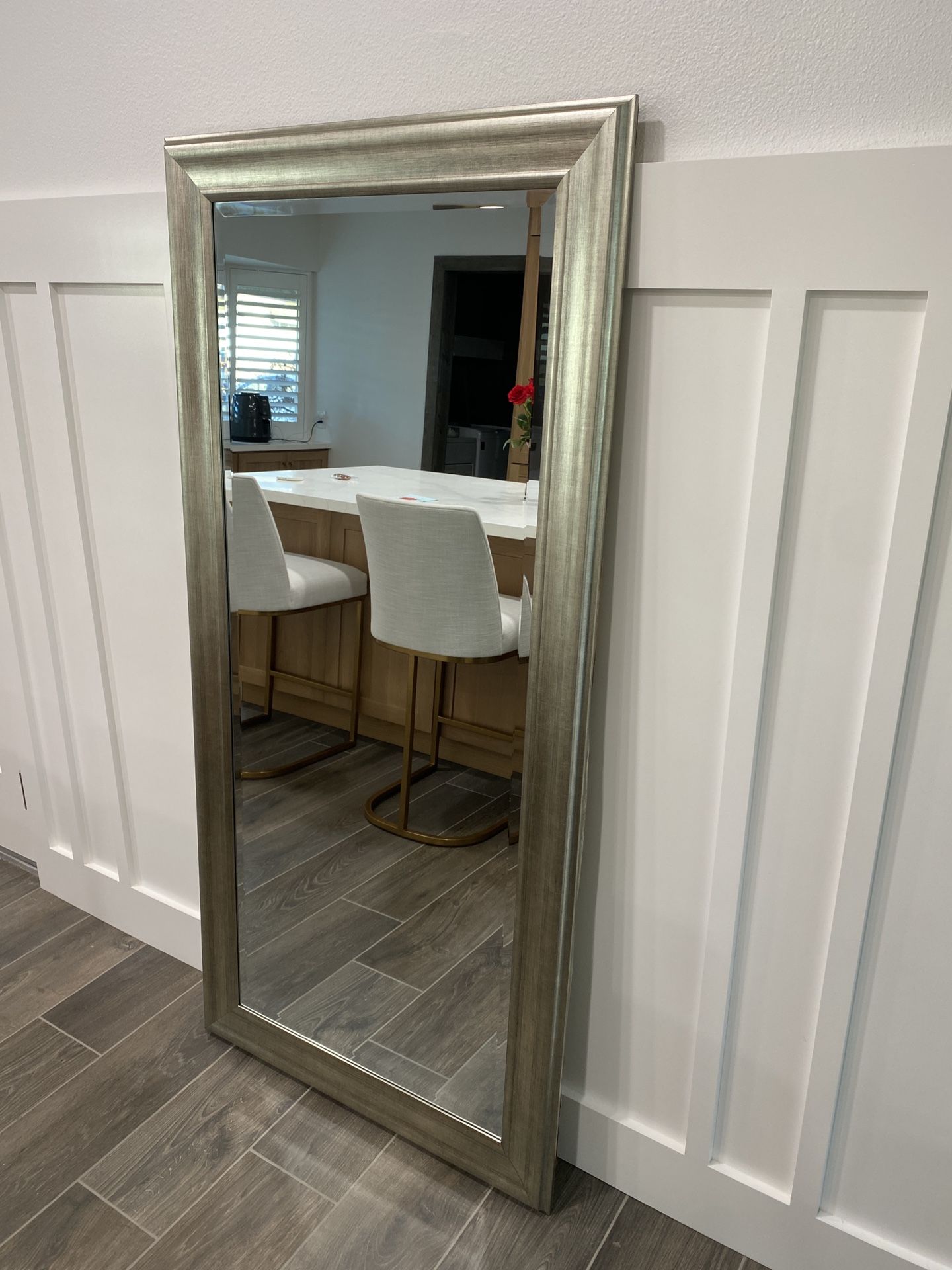 31” X 65” Framed Wall Mirror