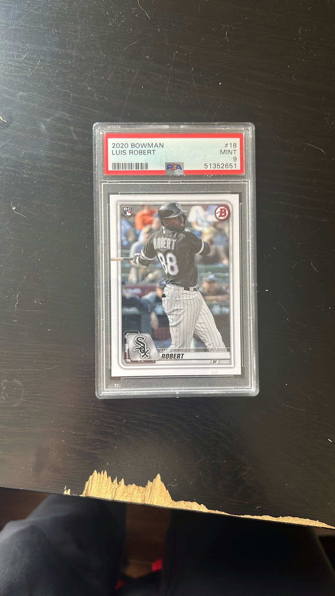 Louis Robert Rookie Card PSA Mint 9