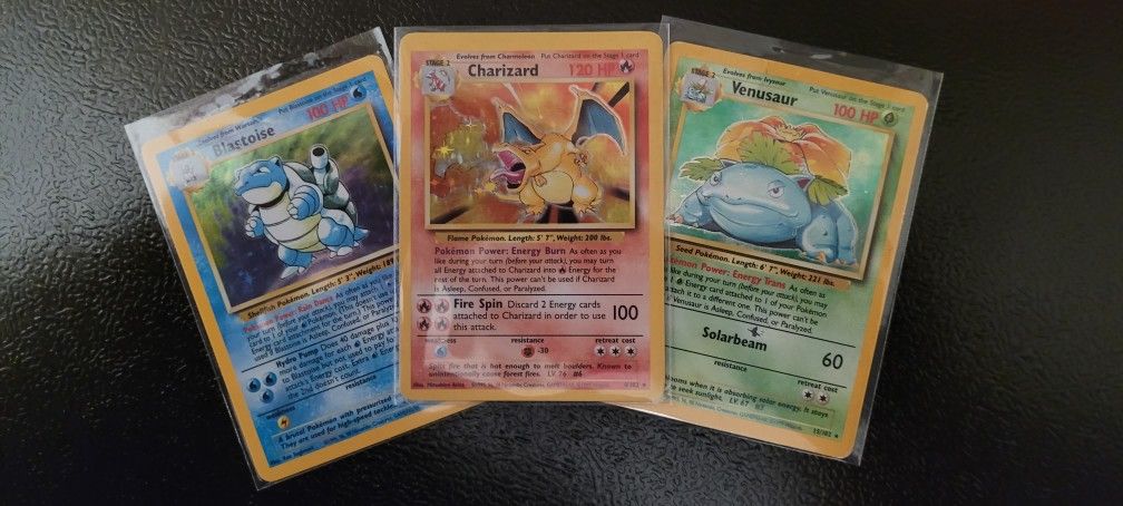 Pokemon Vintage Cards.