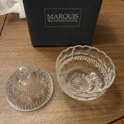 Crystal Bowl With Lid - Waterford 