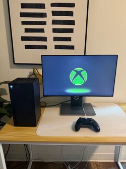 Xbox Series X + 24” Dell U2417H UltraSharp Monitor