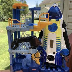 Imaginext Fisher Price Space Shuttle & Launch Pad