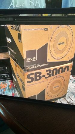 Like New! SVS SB3000 Powerful Reference Evolution Subwoofer like new!