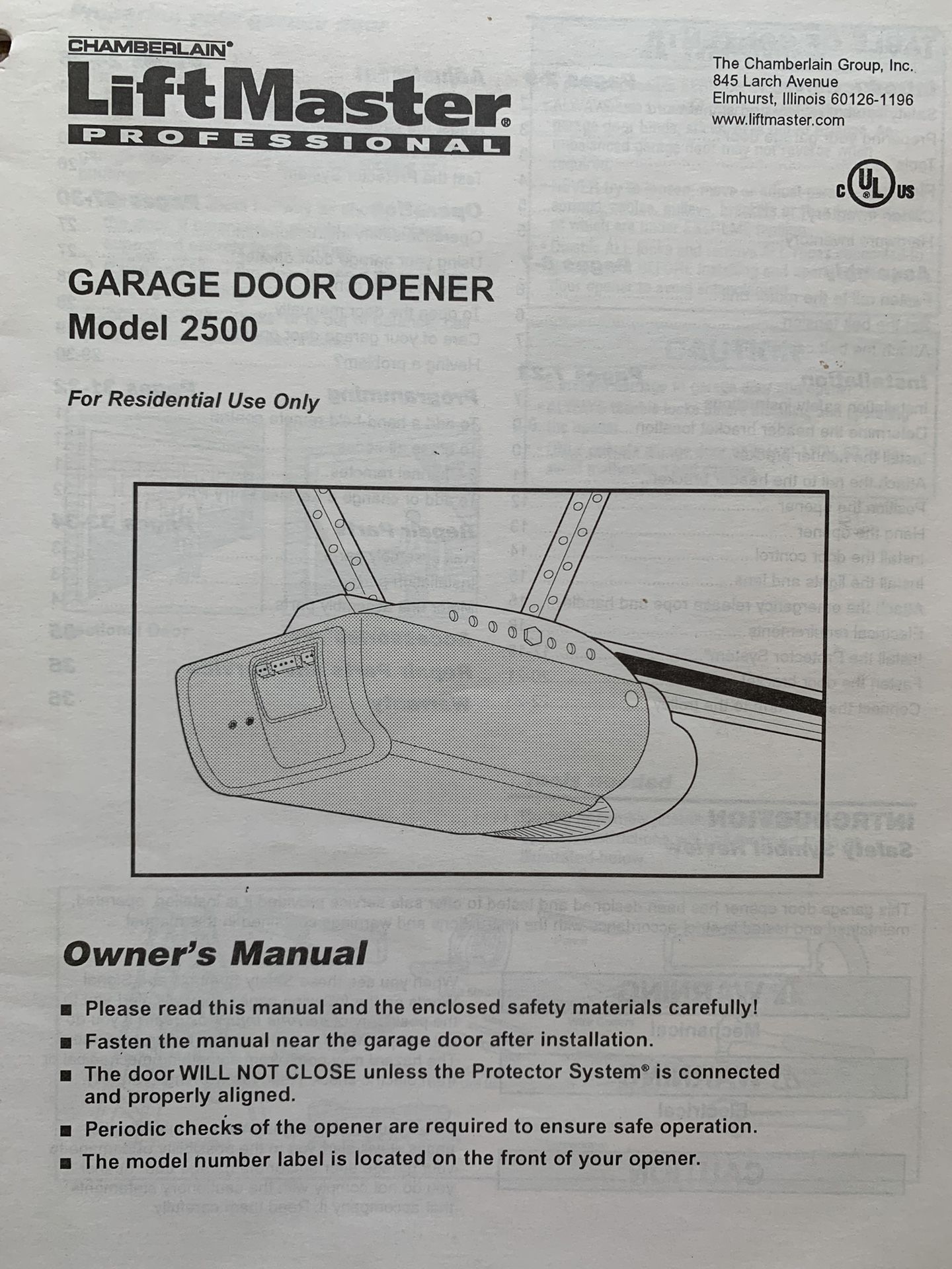 LIFTMASTER GARAGE DOOR REMOTES