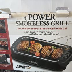 Powerless smokeless grill 