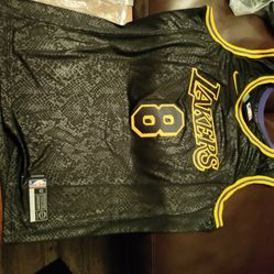 Kobe Bryant Mamba Jersey 8/24