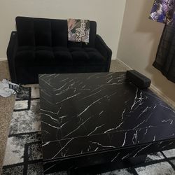 Table And Small Couch For Sale 